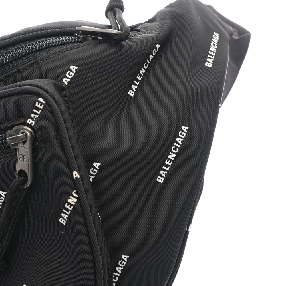 BALENCIAGA Explorer Belt Bag Black Body Belt Bum Crossbody - Picture 9 of 9